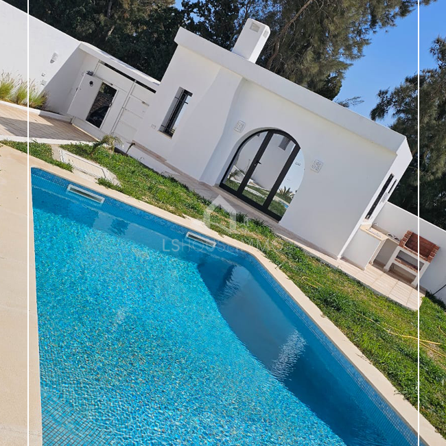 Villa avec Studio à Besbesia Hammamet Sud